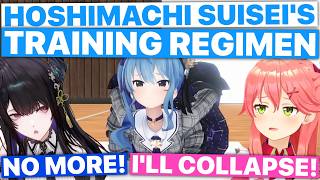 Suisei's Training Regimen That Scared Nerissa & Miko Off (Hoshimachi Suisei / Hololive) [Eng Subs]