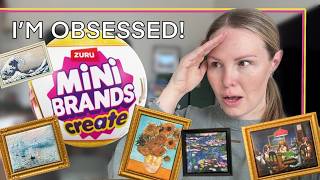 The Obsession Is Real! Fun Or Disappointment? Unbox Mini Brands Masterpieces With Me!