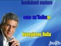 Toto Cutugno L'italiano Karaoke Instrumental + lyrics