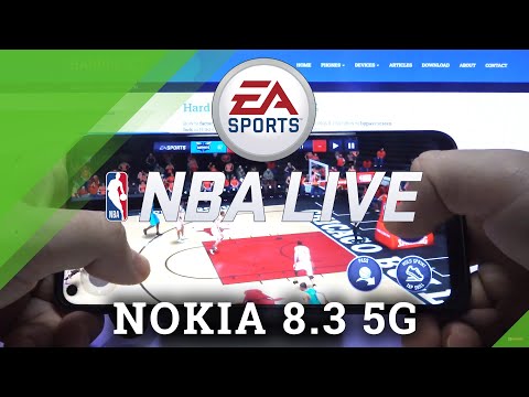 NBA Mobile on NOKIA 8.3 5G - NBA Mobile Gameplay