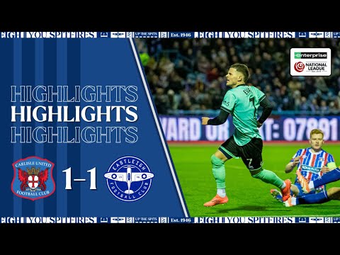 EVANS SCORES LATE LEVELLER 🔥 | Carlisle United 1-1 Eastleigh | Match Highlights 🎬