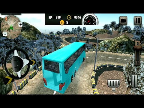 Mountain Bus Driver Simulator 2019 Free - Android Gameplay