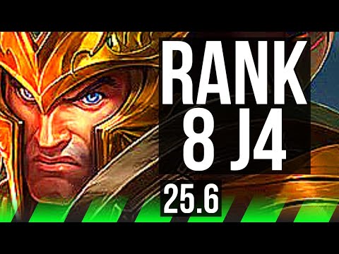 JARVAN IV vs NUNU & WILLUMP (JGL) | Rank 8 J4 | EUW Challenger | 25.6