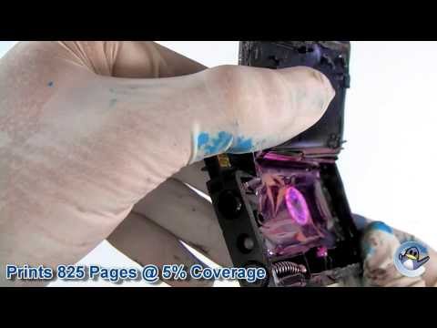 Hewlett Packard (HP) rašalo CN055AE Nr. 933XL (rausvos spalvos) rašalas HP video
