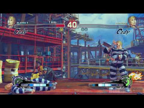 Super Street Fighter IV 'Cody vs Cody (Poongko) Gameplay' TRUE-HD QUALITY