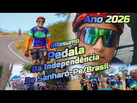 Pedala da Independência Sanharó-Pe/Brasil.🚲🌅