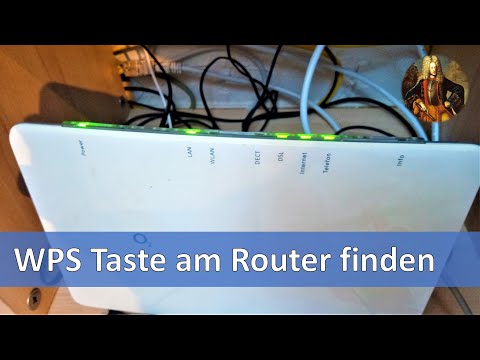 WPS Taste am Router finden