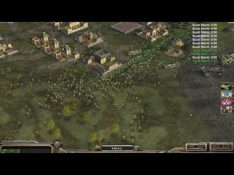 GLA Infantry - Command & Conquer Generals Zero Hour - 1 vs 7 HARD Gameplay