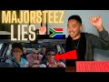 Majorsteez - LIES ft Costa Titch & Uncle Vinny (Official Music Video) AMERICAN REACTION! 🇿🇦🔥 SA