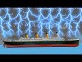 Can The Titanic Survive 1 000 Lightning Strikes Floating Sandbox