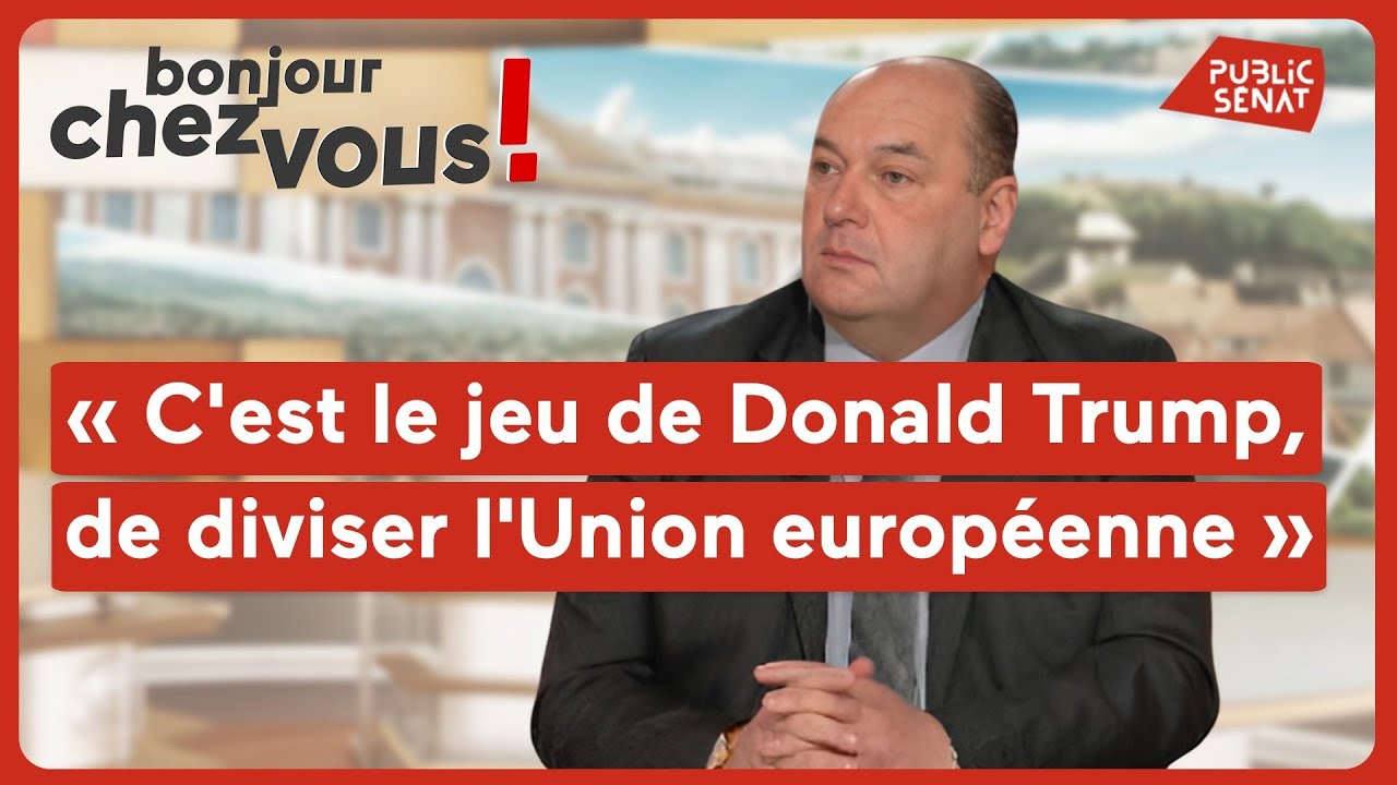 Jean-François Rapin : "C'est le jeu de Donald Trump, de diviser l'Union européenne"