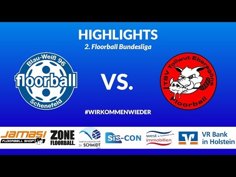 Floorball Highlights: Blau-Weiß 96 vs. Tollwut Ebersgöns | 2. FBL N/W, Saison 2019/20