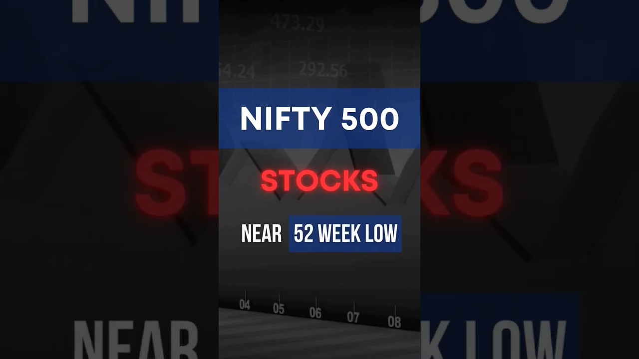 Attractive Nifty 500 Stocks at 52-Week Low Price