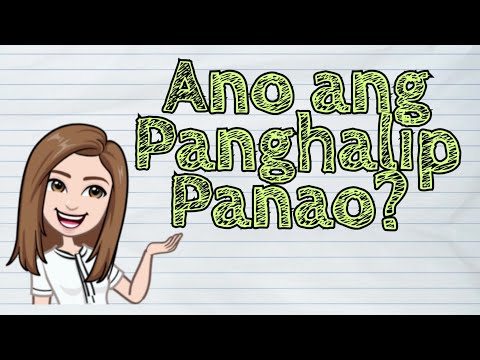 (FILIPINO) Ano ang Panghalip Panao? | #iQuestionPH