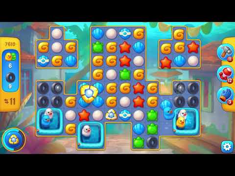 Fishdom level 7610 / Фишдом уровень 7610