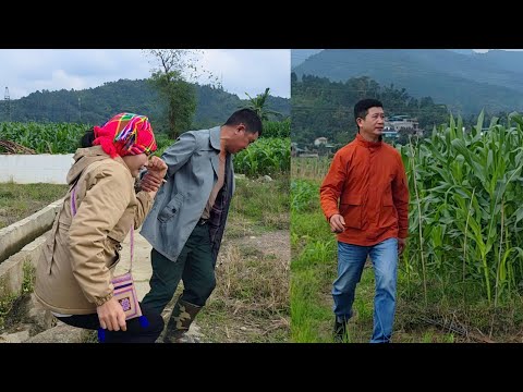 The police officer arrived just in time to protect the single mother from her ex-boyfriend.