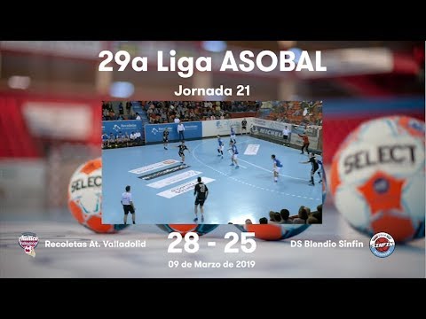 LIGA ASOBAL J21: Recoletas At. Valladolid - DS Blendio Sinfin 28-25