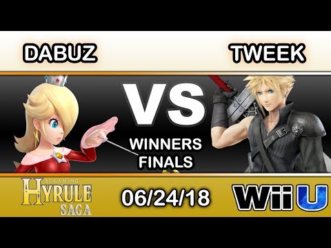 Hyrule Saga - Tweek (Cloud) Vs. GRV | Dabuz (Rosalina) Winners Finals - Smash 4