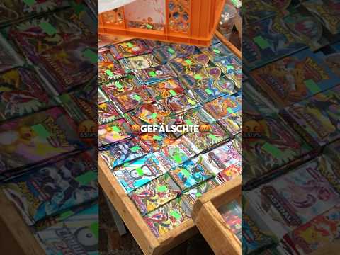 SO ERKENNST DU FAKE POKÉMON KARTEN!😱🤬 #fyp #fake #pokemon #pokemontcg #pokemonkarten #fypシ