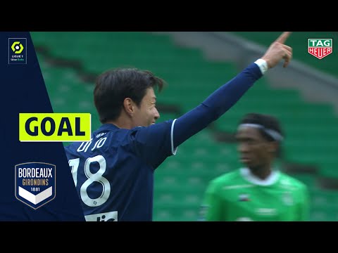Goal Ui Jo HWANG (9' pen - FC GIRONDINS DE BORDEAUX) ASSE - GdB (4-1) 20/21