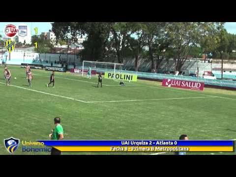 UAI Urquiza 2 - Atlanta 0 / Fecha 8 Primera B Metropolitana / PING PONG DE JUGADAS