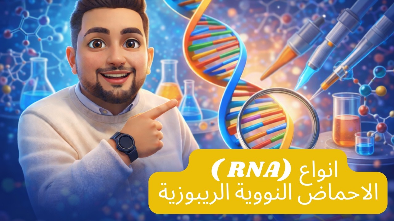 الاحماض النووية الريبوزية وتخليق البروتين احياء تالته ثانوي