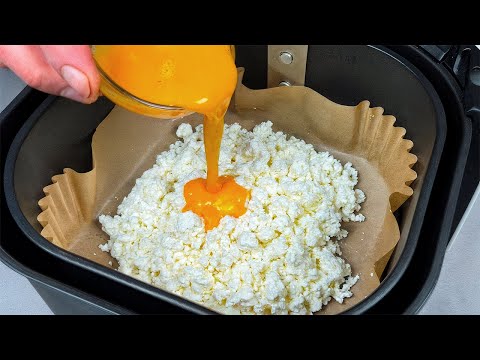 Положите творог с яйцами в аэрогриль и... ВАУ, рецепт!
