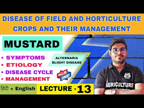 Diseases of Fleld and Horticultural Crops their Management syllabus analysis