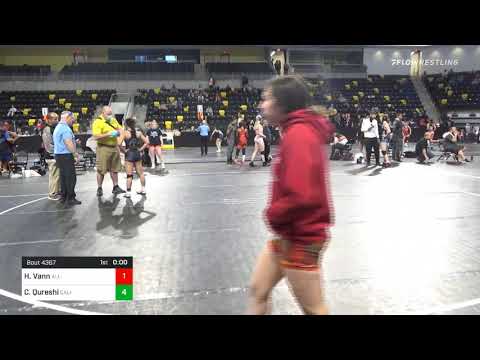 117 Lbs Consolation - Haley Vann, All-Phase Wrestling Club Vs Carissa Qureshi, California