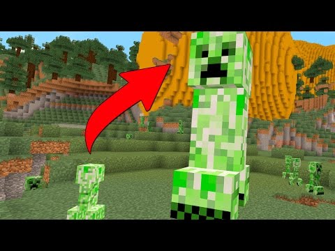 INCREDIBLE! Spawn GIANT Minecraft mobs with just ONE command!!