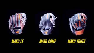 Video thumbnail: Easton MAKO Baseball Gloves - LE, COMP, and Youth