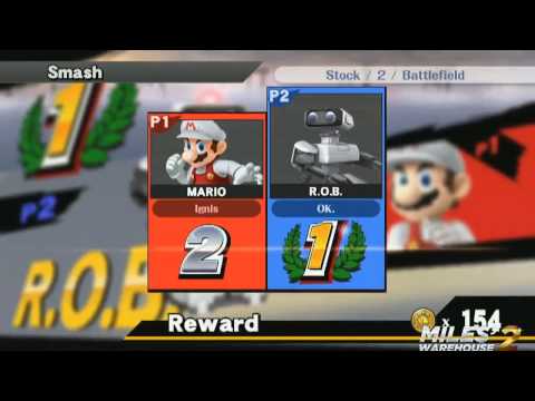 Miles Warehouse 2 Smash4 Top 8 - Ignis vs Dean Part 1