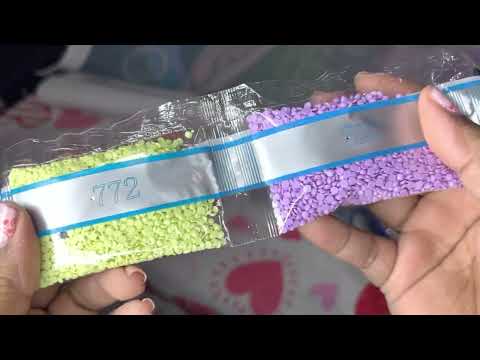 Unboxing Astrid from Diamond Art Club