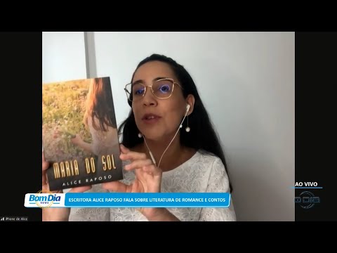 A escritora Alice Raposo fala sobre literatura de romance e contos 09 03 2023