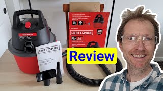 Craftsman 2.5 Gallon Portable Wet/Dry Vac – Review