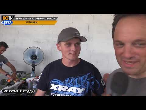 EFRA 1/8th Off Road  Euros - Qualifying Pit Walk!