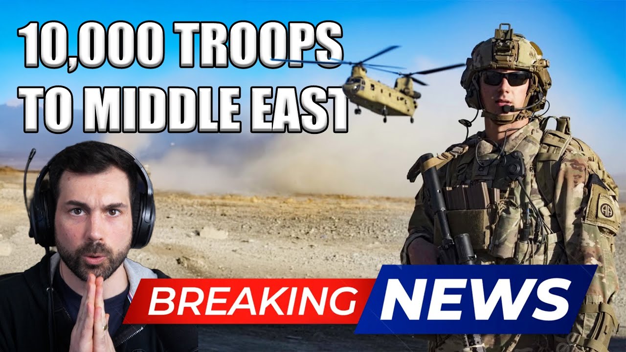 10,000 US Ground Troops to the Middle East