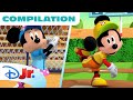 Let S Play Outside Sports Compilation ️ W Mickey Mouse SuperKitties Spidey More Disneyjr