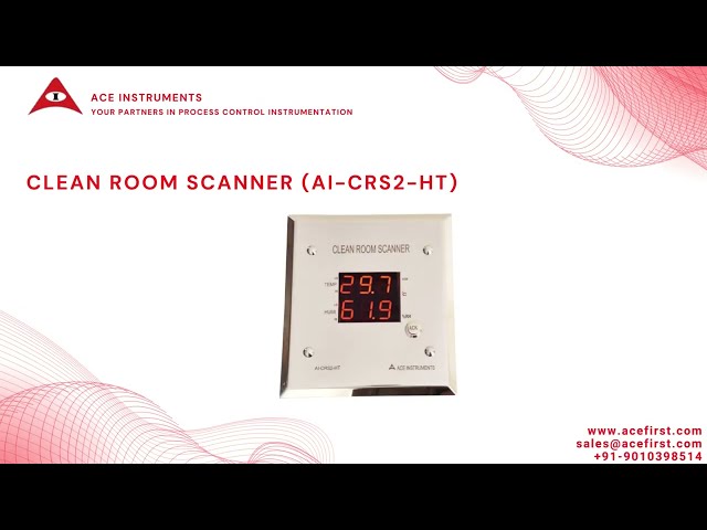 Clean Room Instruments - Clean Room Scanner AI-CRS2-1A Model ...