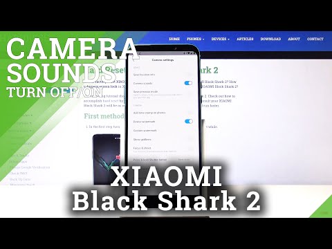 How to Turn Off Camera Sounds in Xiaomi Black Shark 2 - Mute Camera Alerts