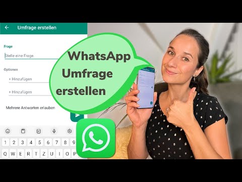 WHATSAPP UMFRAGE TUTORIAL - erstellen und abstimmen I Android 2023