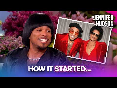 Thumbnail for Anderson .Paak Shares How One Studio Session with Bruno Mars Started Silk Sonic! by Jennifer Hudson
