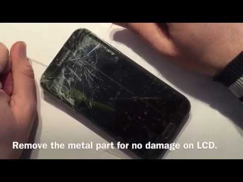 Samsung Note 2 / 3 Galaxy S3 / S4 / S5 einfach & sicher Glas wechseln / easy glass repair
