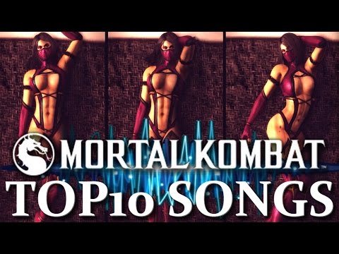 Mortal Kombat Music! TOP 10 Songs and Remixes 1992 - 2015! MKX Music: Electro, Techno, Dubstep, EBM!
