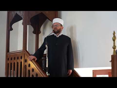 Enes ef. Ibrović - (Vrijednost zdravlja i slobodnog vremena)Hutba  22.08.2025    Hajrudin džamija