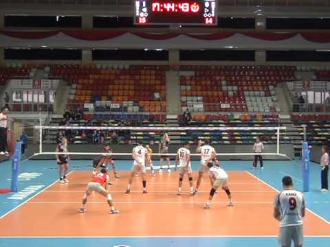 Volleyball. Turkey. Kuzbass (Kemerovo) - Ziraat Bank (Turkey). 03.10.2013