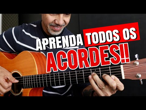ASSIM SE APRENDE TODOS OS ACORDES - O MAIS RÁPIDO POSSÍVEL