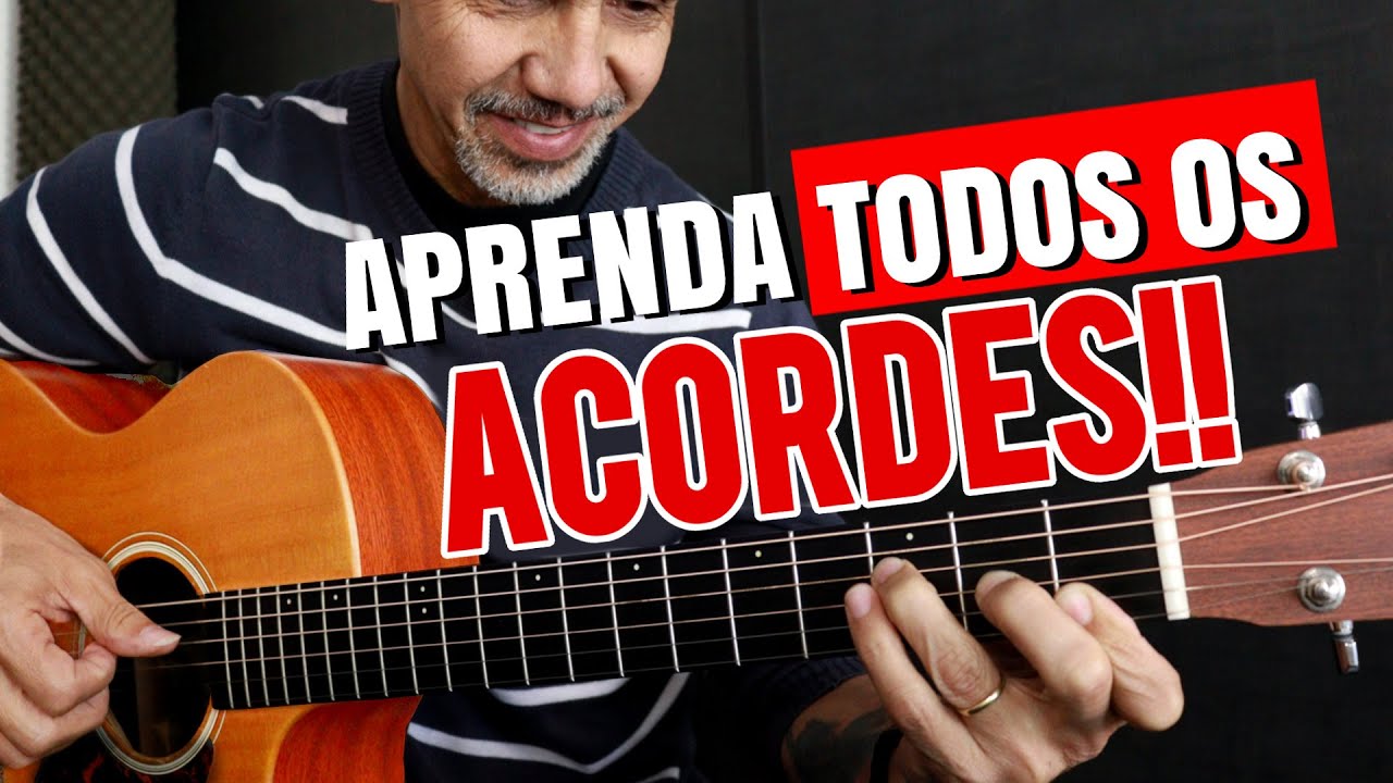 ASSIM SE APRENDE TODOS OS ACORDES - O MAIS RÁPIDO POSSÍVEL