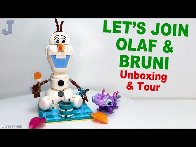 Vídeo relacionado con LEGO | Disney Frozen Divertido Pícnic de Olaf y Bruni de Juguete - Figura de Muñeco de Nieve con Mantel y Accesorios de Pícnic - Decoración del Dormitorio - Regalo para Niñas de 7+ Años y Fans - 43287