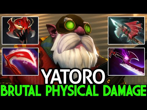 YATORO [Sniper] Madness + Deso Brutal Physical Damage Dota 2